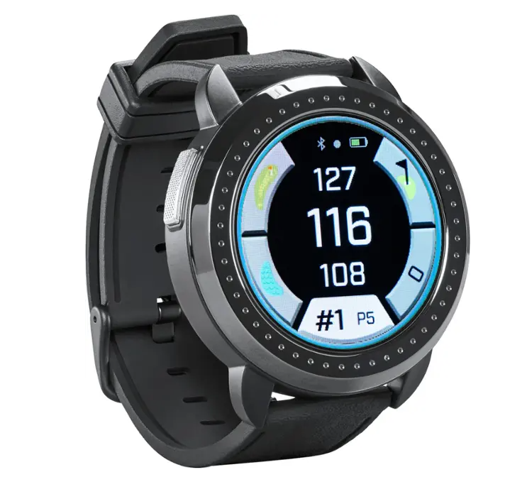 Bushnell - iON Elite 35.5mm Smart GPS Golf Watch - Black