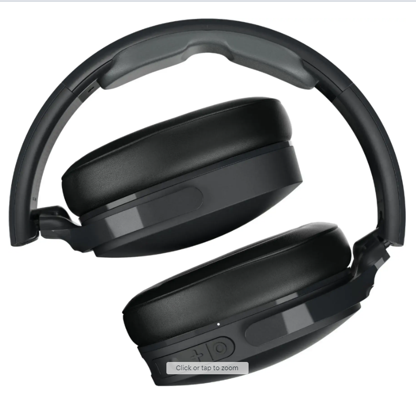 Skullcandy - Hesh ANC - Over the Ear - Noise Canceling Wireless Headphones - True Black