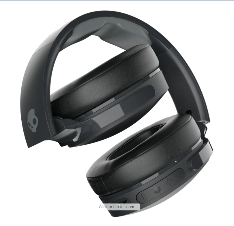 Skullcandy - Hesh ANC - Over the Ear - Noise Canceling Wireless Headphones - True Black