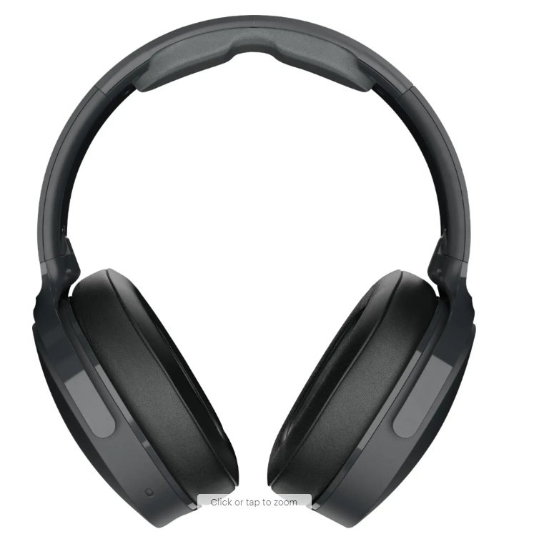Skullcandy - Hesh ANC - Over the Ear - Noise Canceling Wireless Headphones - True Black