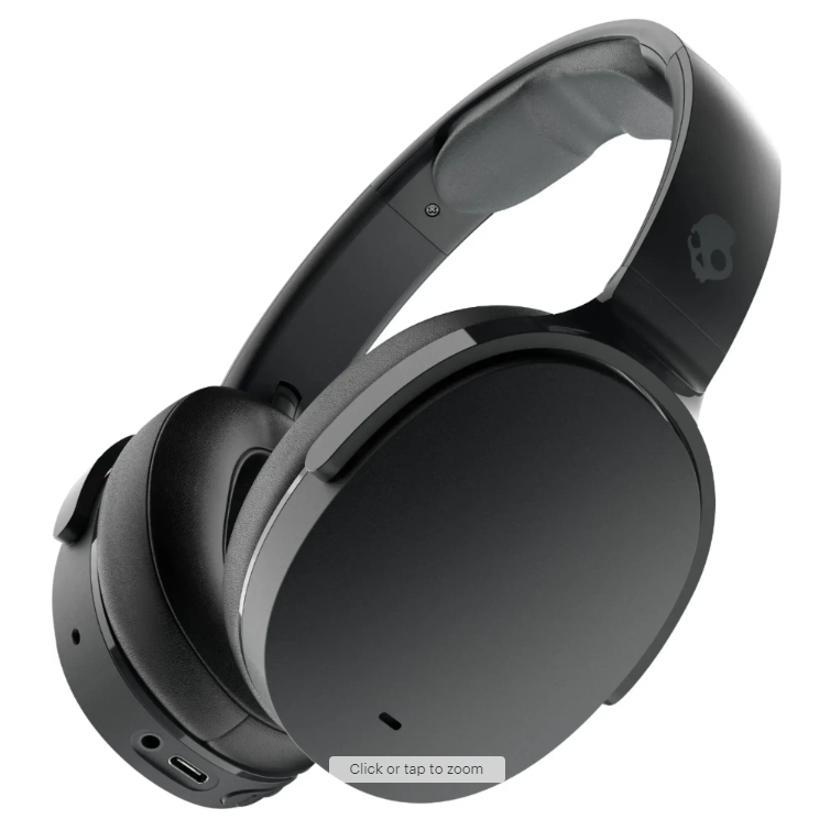Skullcandy - Hesh ANC - Over the Ear - Noise Canceling Wireless Headphones - True Black