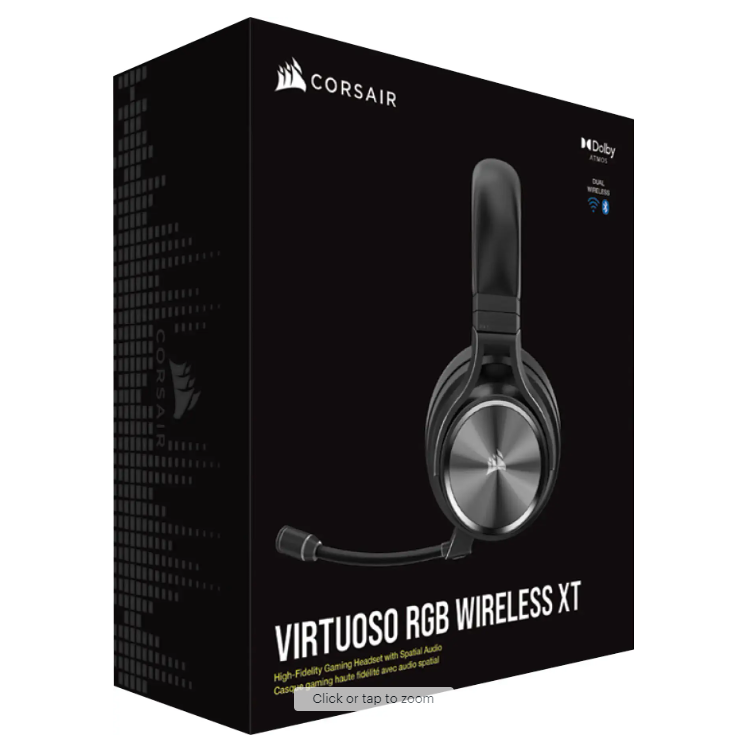 CORSAIR - VIRTUOSO XT Wireless Gaming Headset for PC, Mac, PS5, PS4, and Mobile - Slate