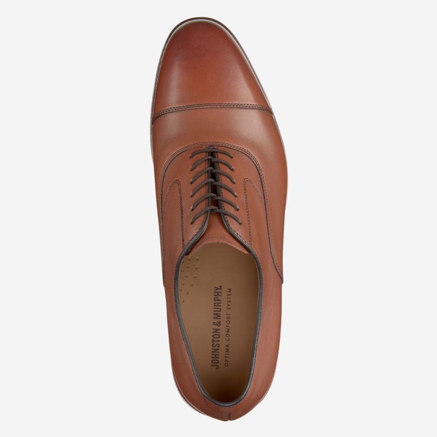 Johnston & Murphy Melton Cap Toe