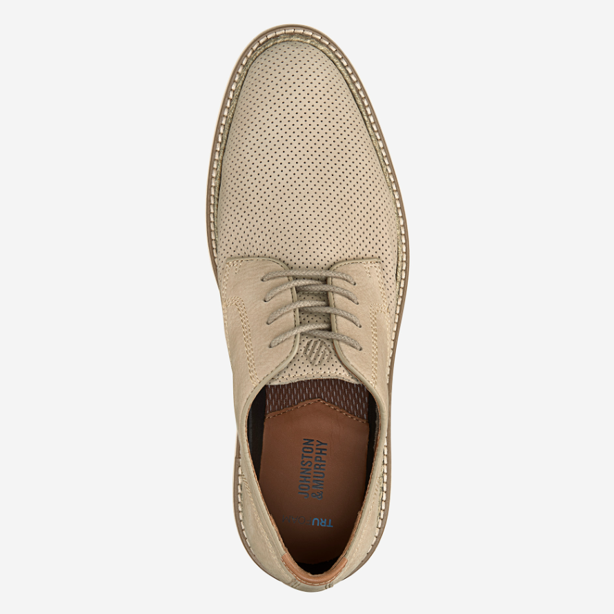 Johnston & Murphy Upton Perfed Plain Toe