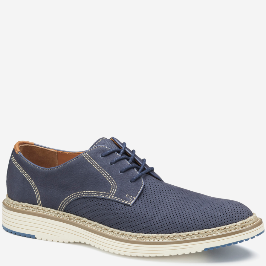 Johnston & Murphy Upton Perfed Plain Toe