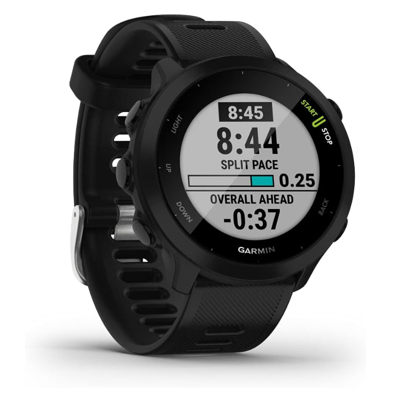 Garmin Forerunner 55, GPS Running Watch with Daily Suggested Workouts, Up to 2 Weeks of Battery Life