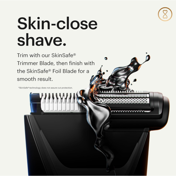 Manscaped - The Lawn Mower 5.0 Ultra Hair Trimmer Essentials Kit - Black