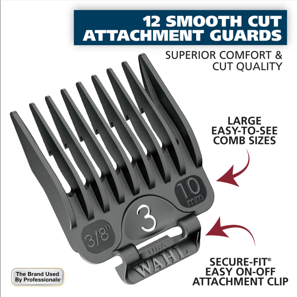 Wahl - Lithium Pro Complete Cordless Haircut Kit - Black/Silver