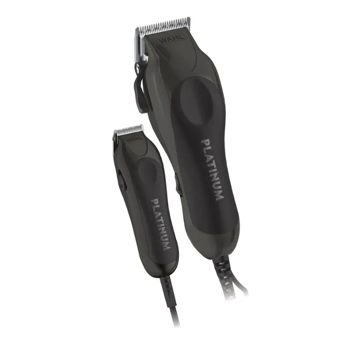 Wahl - Pro Series High Performance Ultra Power Heavy Duty Corded Haircutting Combo Kit w/ Color Coded Guards – 79804-100 - Black