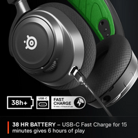 SteelSeries - Arctis Nova 7X Wireless Gaming Headset for Xbox Series X|S, Xbox One - Black