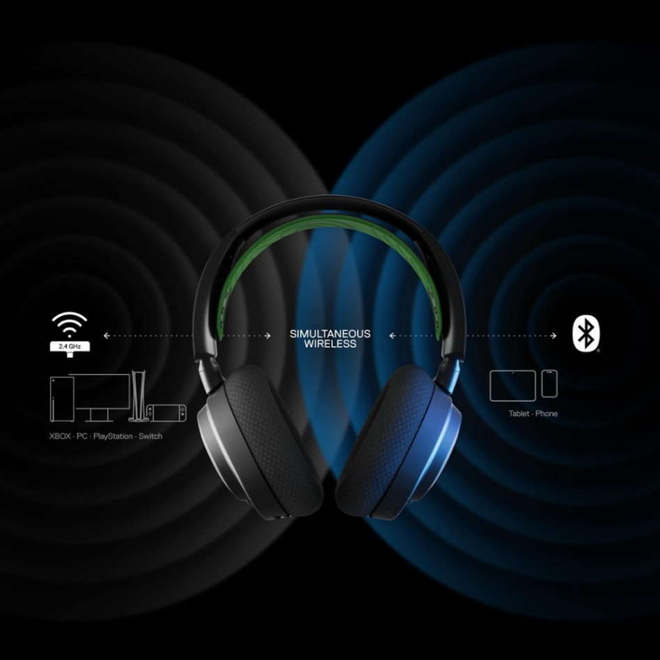 SteelSeries - Arctis Nova 7X Wireless Gaming Headset for Xbox Series X|S, Xbox One - Black