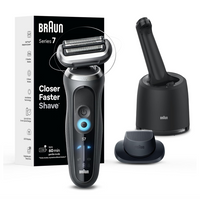 Braun Series 7 Wet/Dry Electric Shaver with Smart Center - Grey
