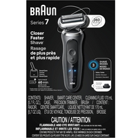 Braun Series 7 Wet/Dry Electric Shaver with Smart Center - Grey