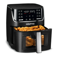 Gourmia Digital Window 8 qt Air Fryer, Black - Nonstick, Digital Display